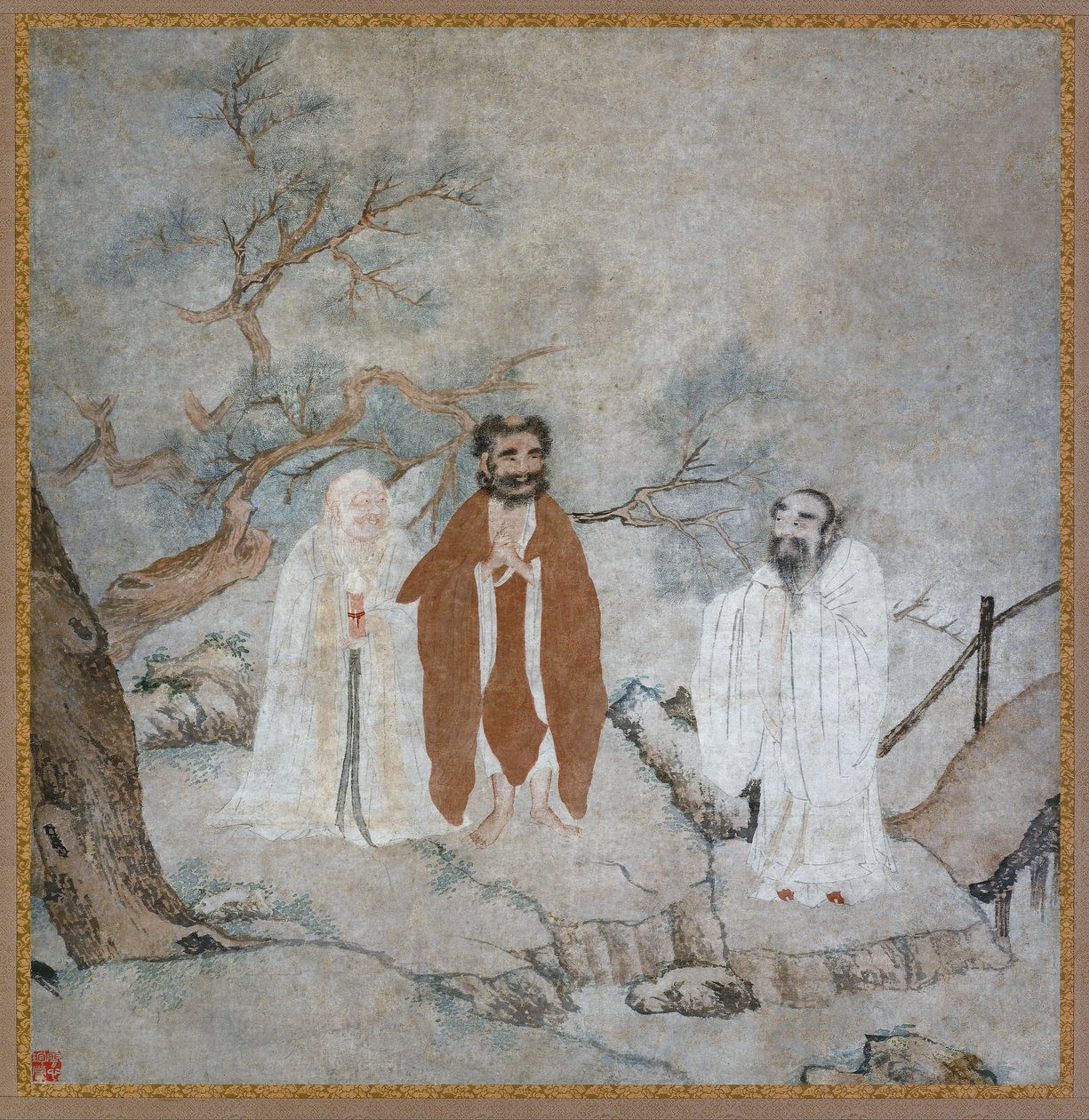 Sakyamuni, Lao Tzu og Confucius av Unknown