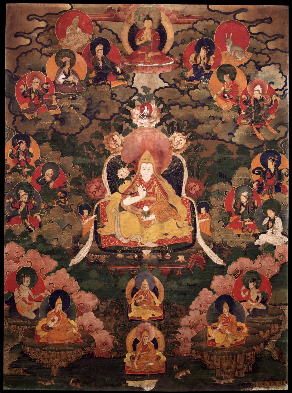 Syvende Dalai Lama, Kalzang Gyatso (1708–1757) av Unknown