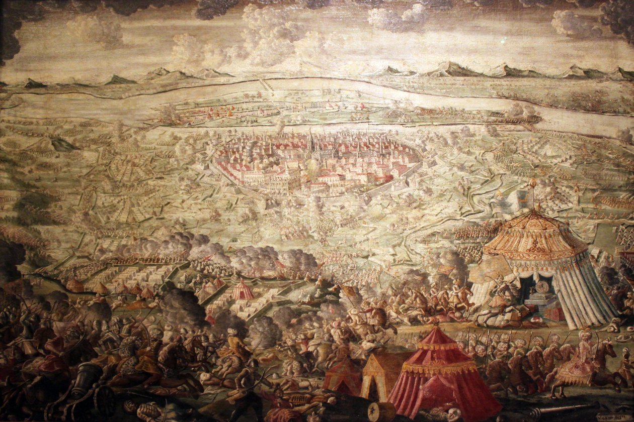 Relieffet i Wien 12. september 1683 av Unknown