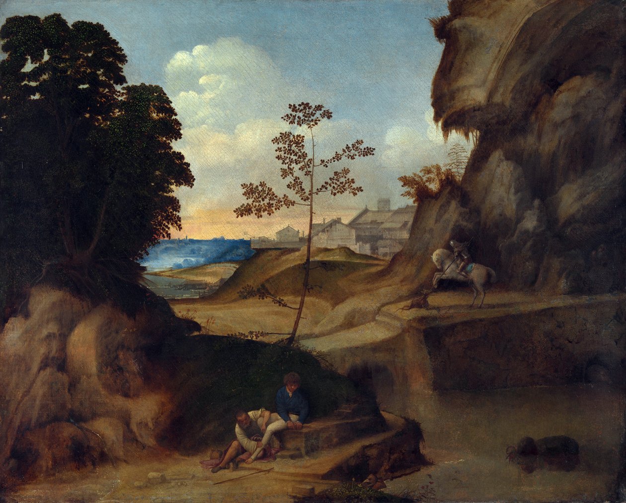 Il Tramonto (Solnedgangen) av Giorgione