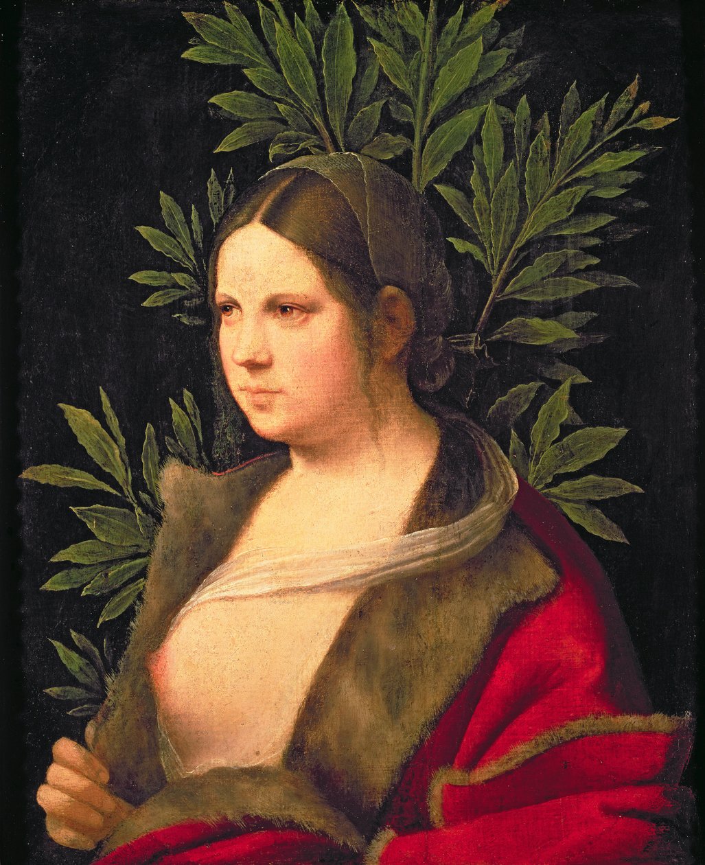 Portrett av en ung kvinne (Laura) av Giorgione