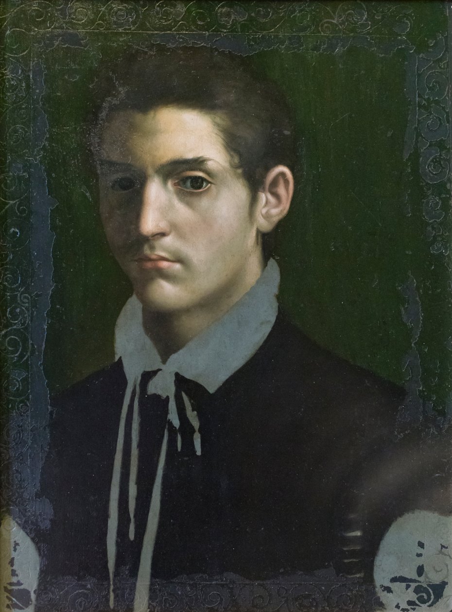 Portrett av en ung mann av (1509-66) Daniele da Volterra