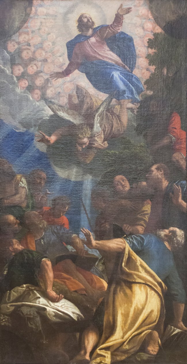 Ascension, ca. 1585 (olje på lerret) av (1528 88) Veronese