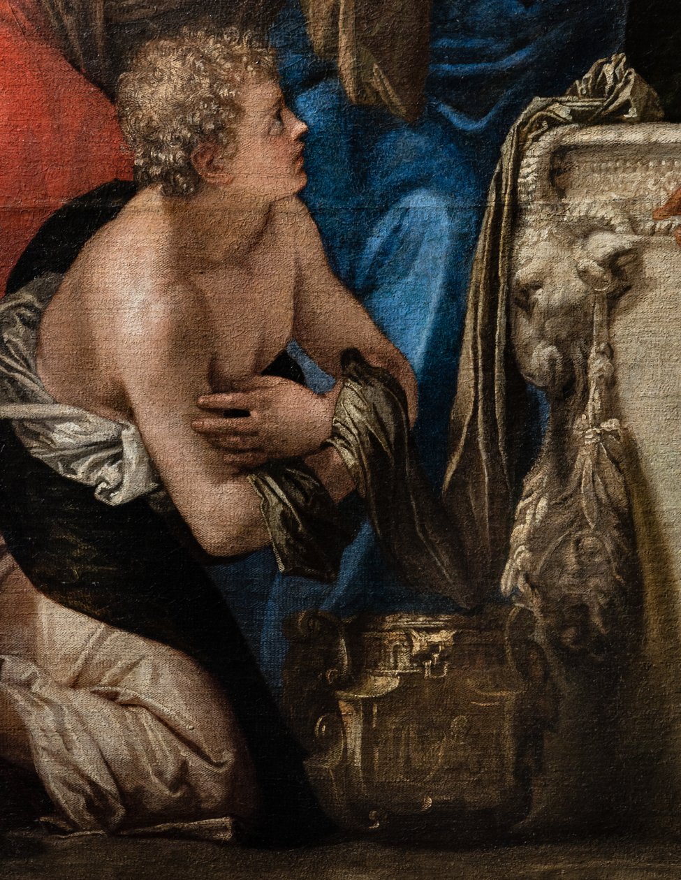 Davids salvelse, detalj av (1528 88) Veronese