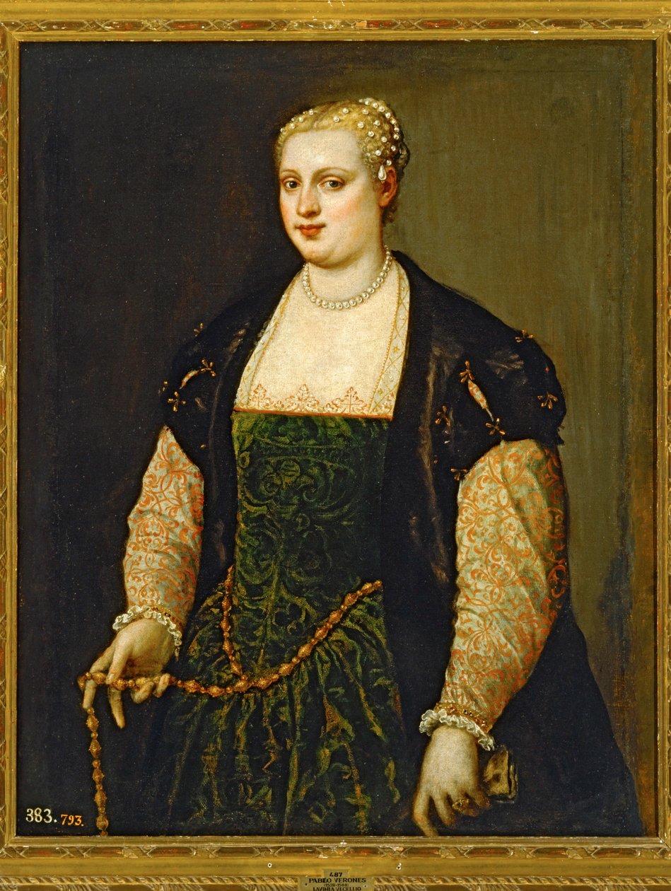Lavinia Vecellio … (maleri på lerret) av (1528-88) Veronese