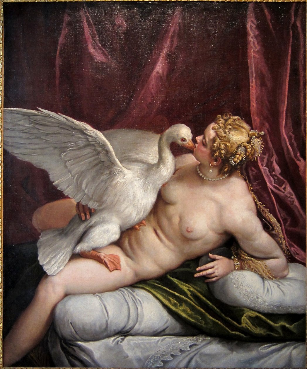 Leda og Svanen av Veronese