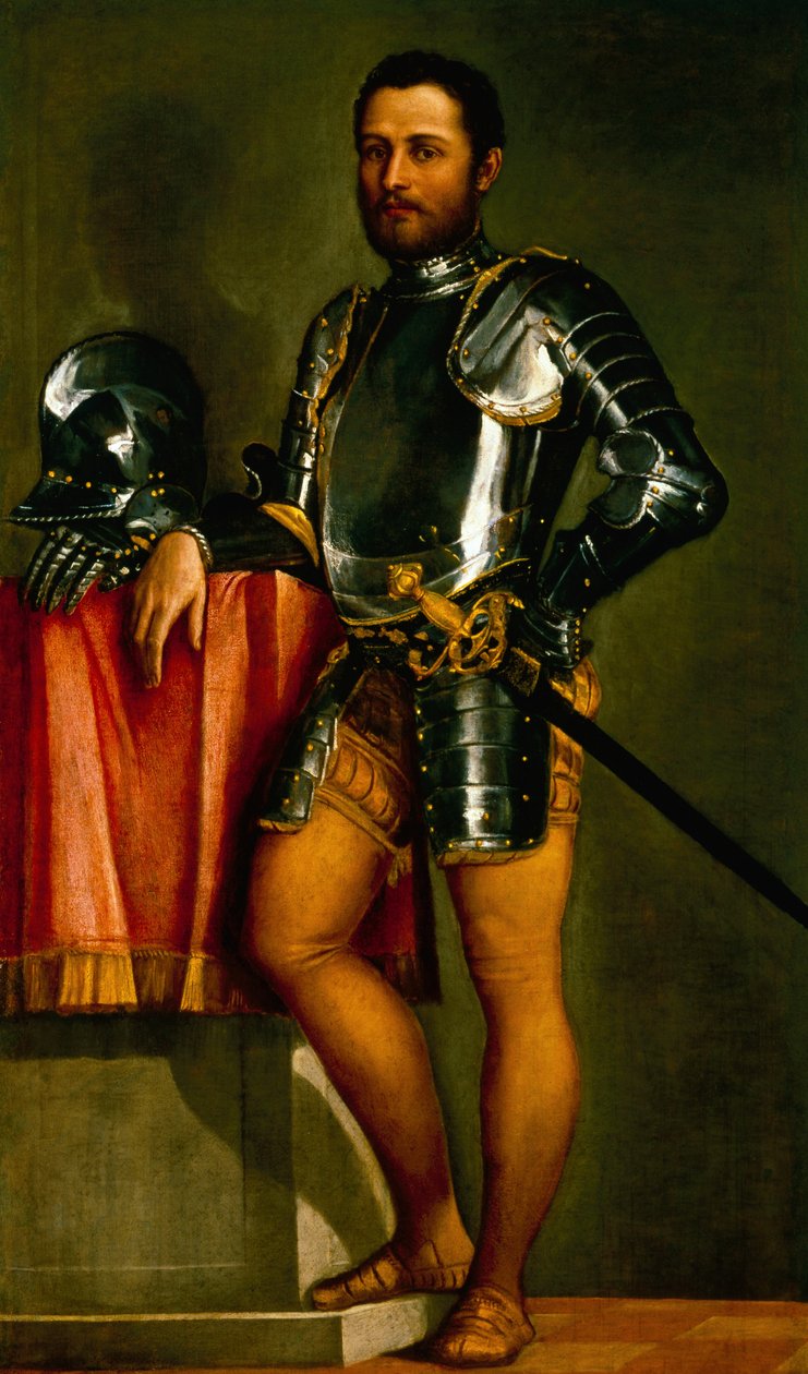 Portrett av en gentleman (olje) av Veronese