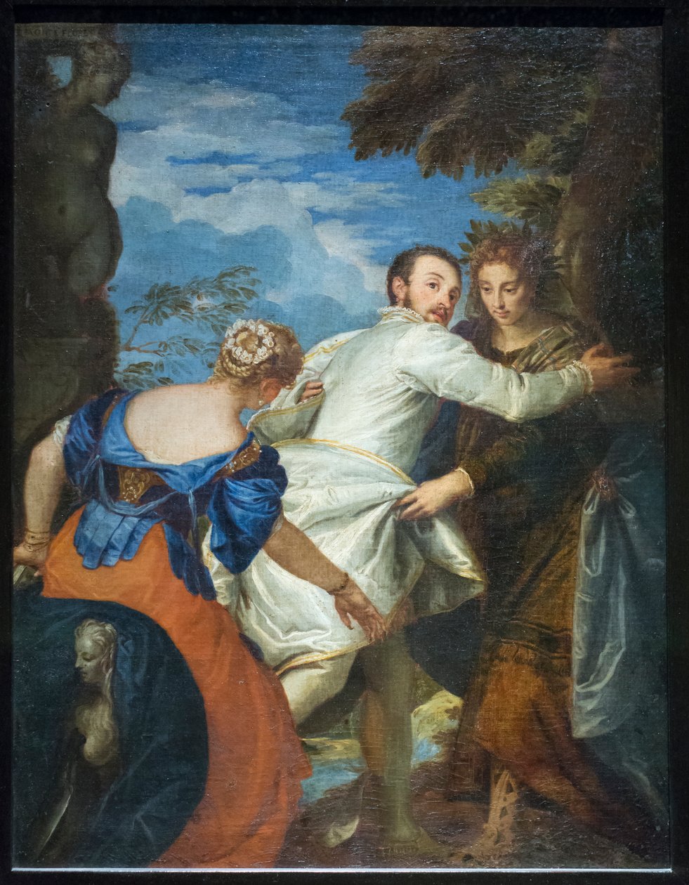 Valget av Hercules eller valget mellom last og dyd av (1528 88) Veronese