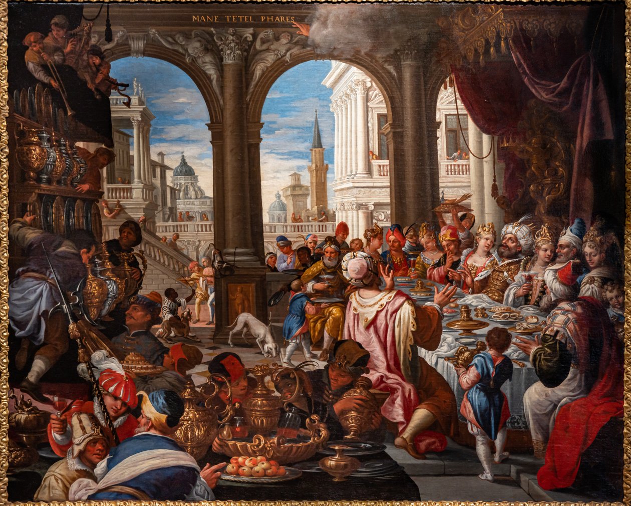 Balthazars bankett av (1528 88) (workshop of) Veronese