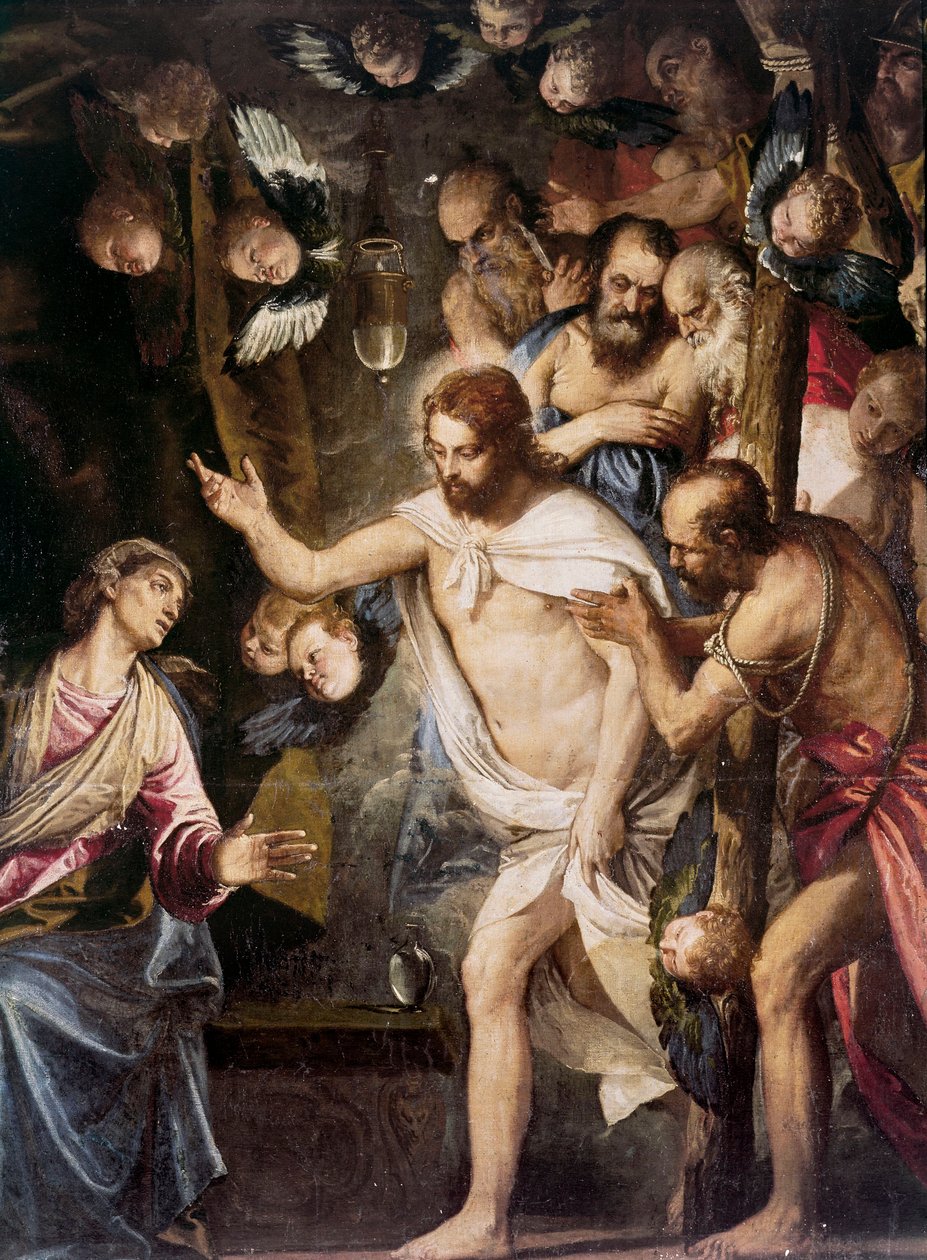 Kristus i limbo, maleri av Paolo Caliari Veronese av Veronese