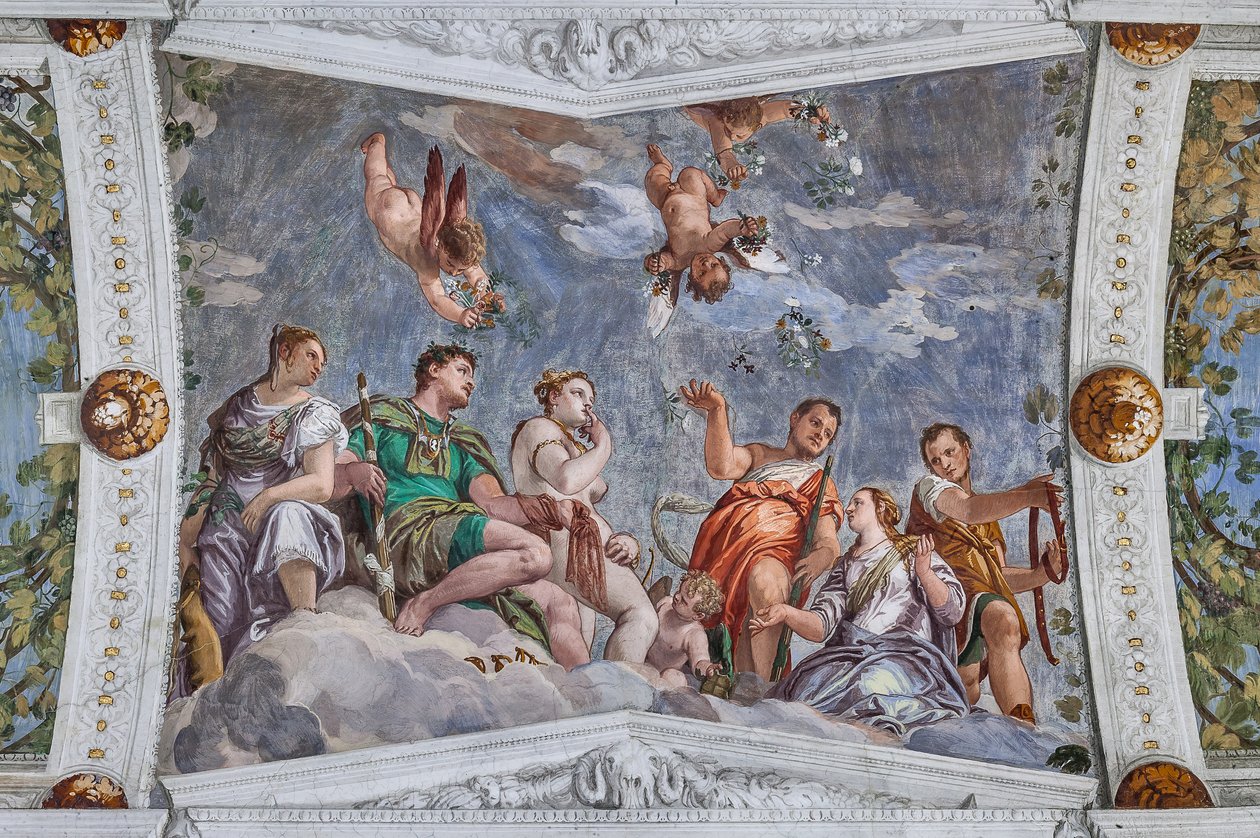 The Court of Love, Room of the Conjugal Love av Veronese