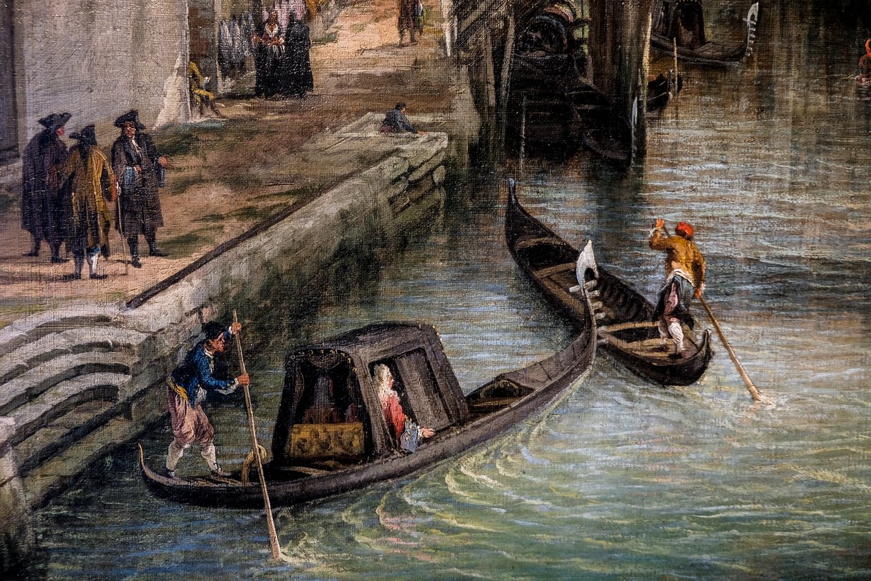 Tiggerkanalen, ca. 1723 (olje på lerret) av (1697-1768) Canaletto