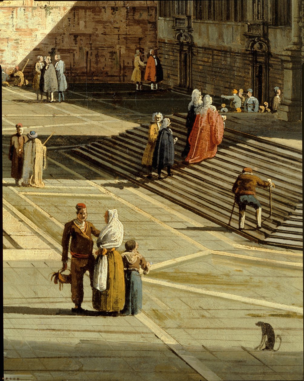 Inngangen til Canal Grande og Salute-kirken – … av (1697-1768) Canaletto