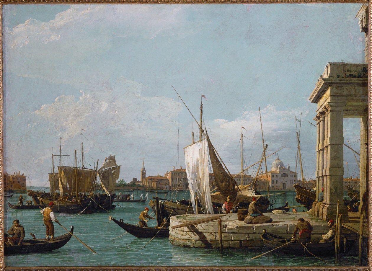  av (1697-1768) Canaletto