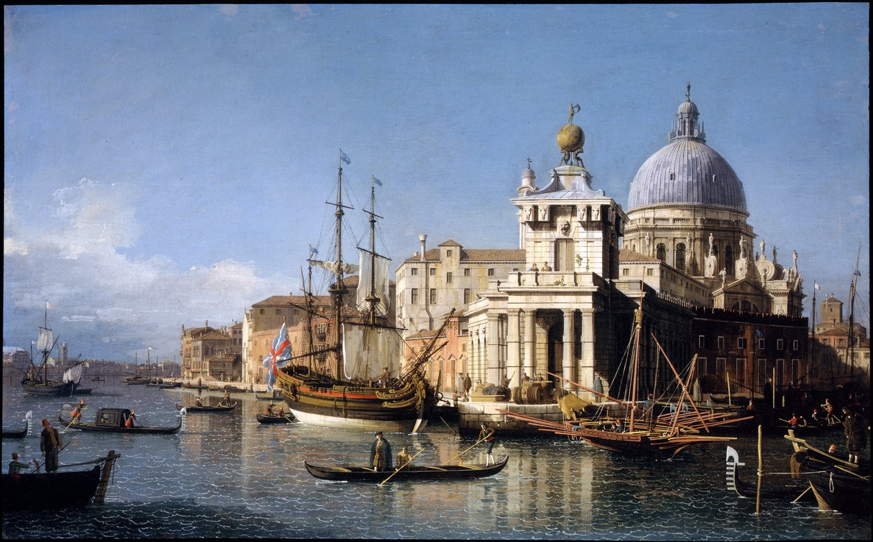 Utsikt over Venezia av (1697 1768) Canaletto