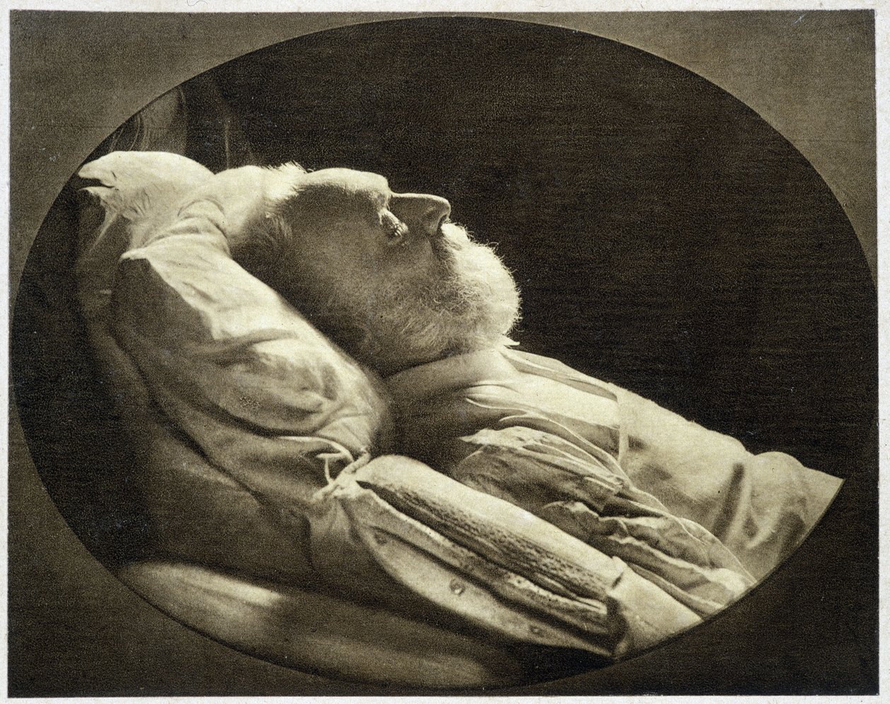 Victor Hugo på dødsleie, 22. mai av Nadar
