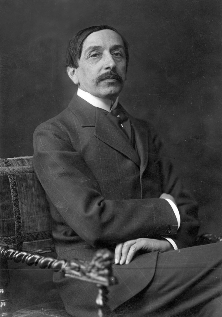 Fransk politiker og forfatter Maurice Barres (1912-1913), bilde av Nadar av (1820 1910) Nadar
