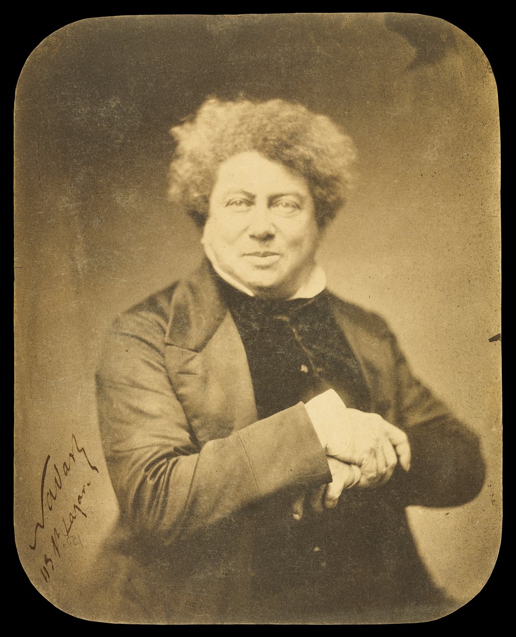 Portrett av Alexandre Dumas av Nadar av Nadar