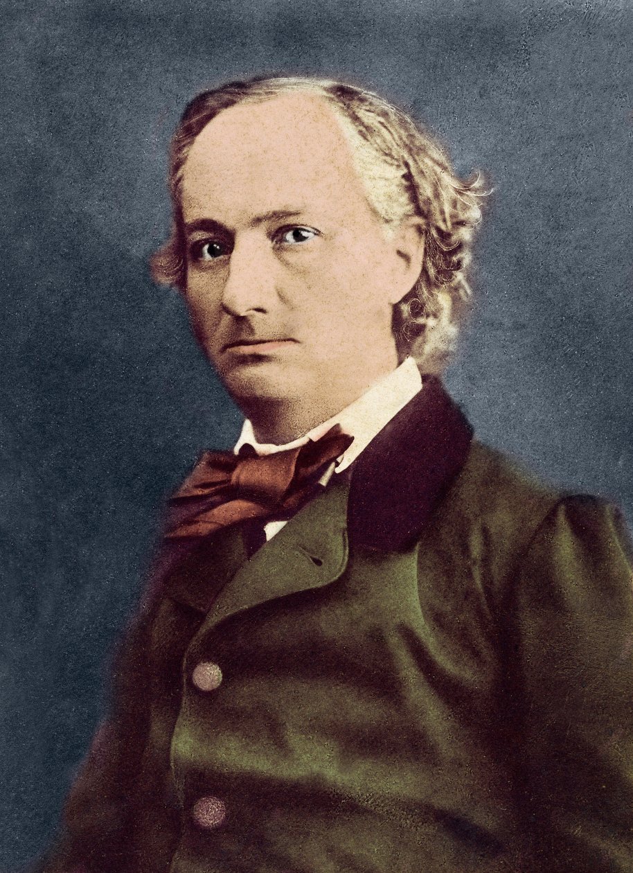 Portrett av Charles Baudelaire (Paris av Nadar