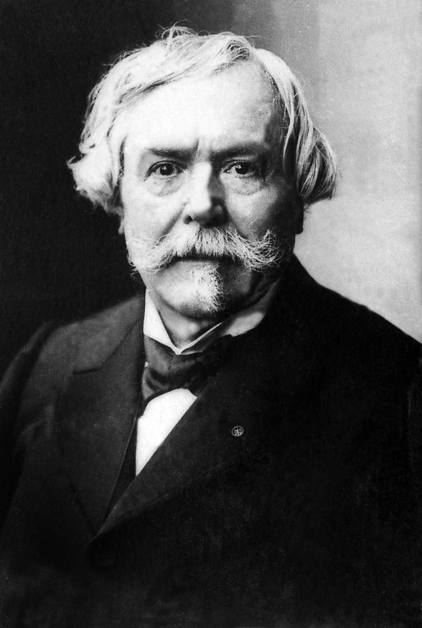 Portrett av Edmond Huot de Goncourt (1822-1896), fransk forfatter. Foto: Nadar av Nadar