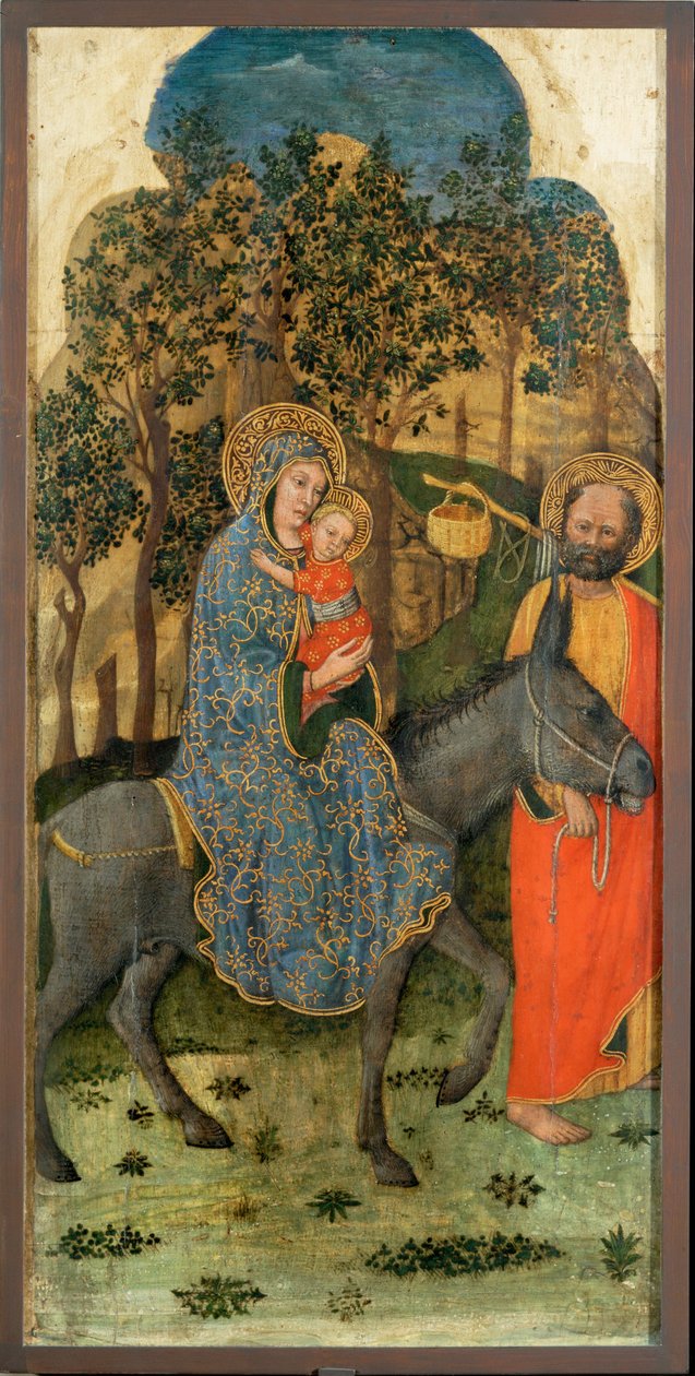 12 scener fra Jomfru Marias liv ... av (active c.1463-c.1490) Master of Wilten