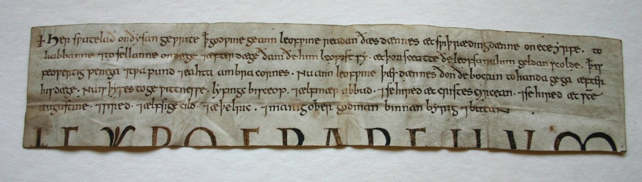 Godwine Charter av (after) English School