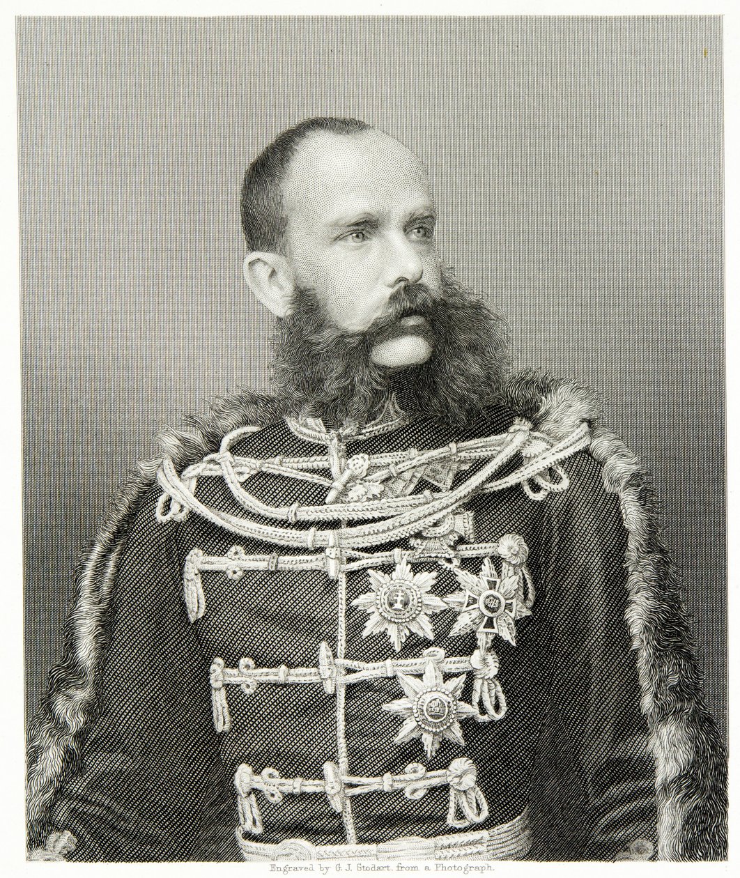 Francis Joseph (gravering) av (after) English photographer
