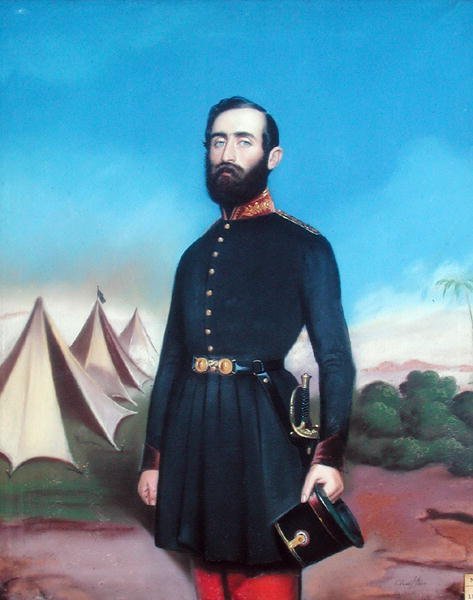Dr Marmonnier (1813-91) kirurg for den franske hæren i Afrika av (after) French School