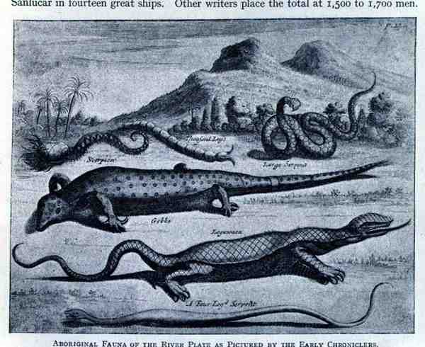Aboriginal Fauna som avbildet av Early Chroniclers i 