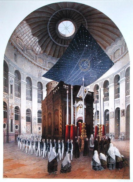Den hellige gravs kirke, illustrasjon fra 