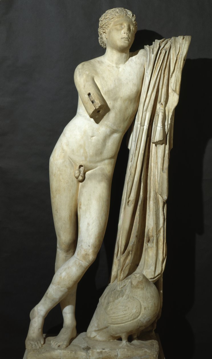 Pothos, romersk kopi (marmor) av (after) Skopas of Paros