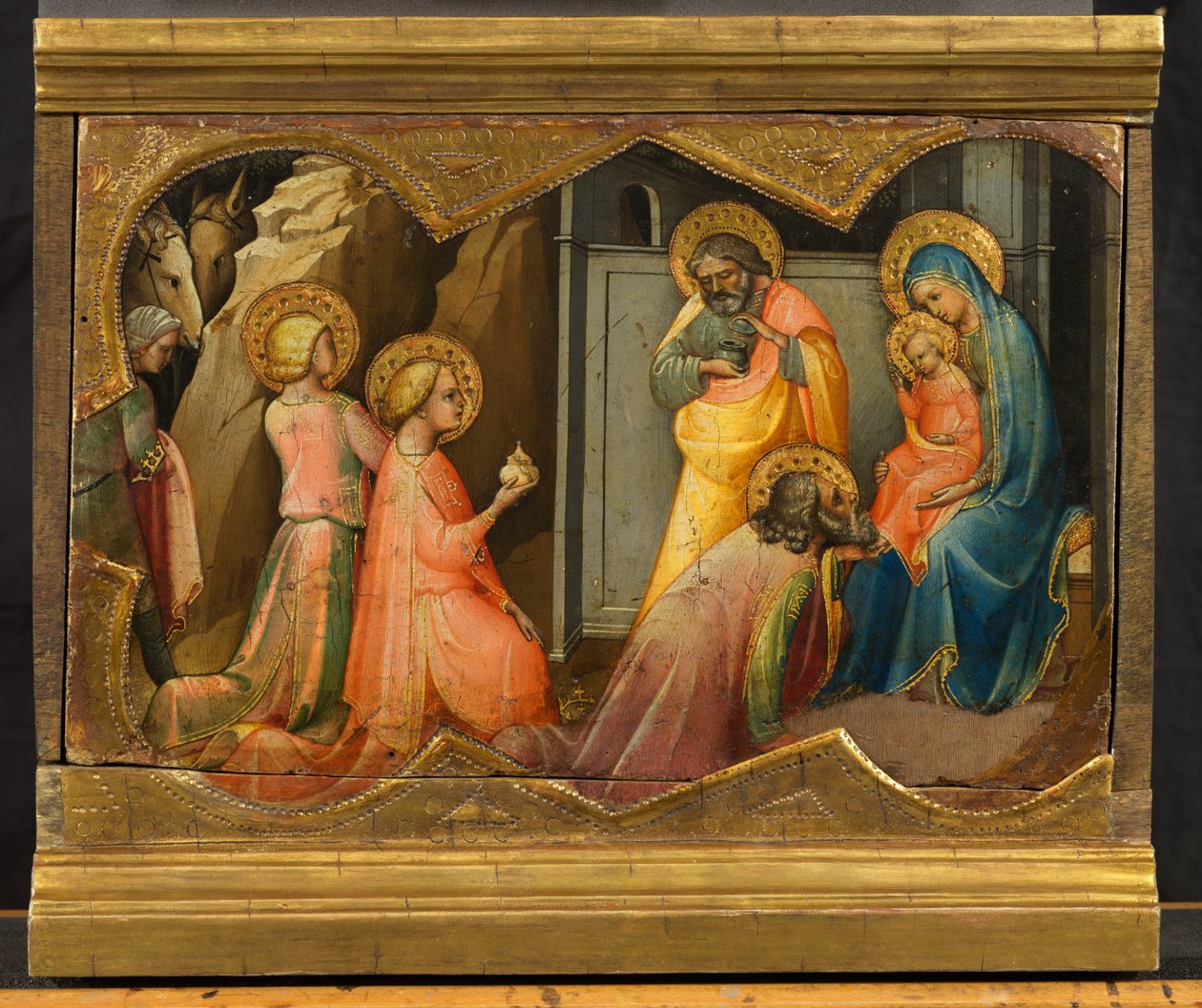 Tilbedelse av magiene av (c.1370 1425) Lorenzo Monaco