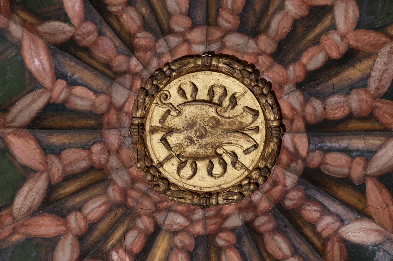 Detalj av hvelvet av (c.1489 1534) Correggio