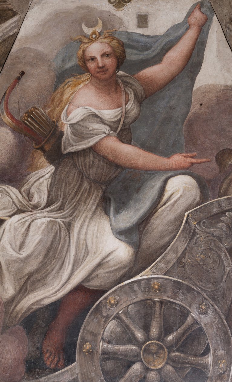Diana på en vogn av (c.1489 1534) Correggio