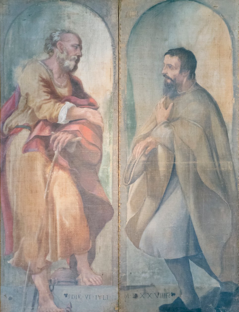 Saint Joseph og en hengiven av (c.1489 1534) Correggio