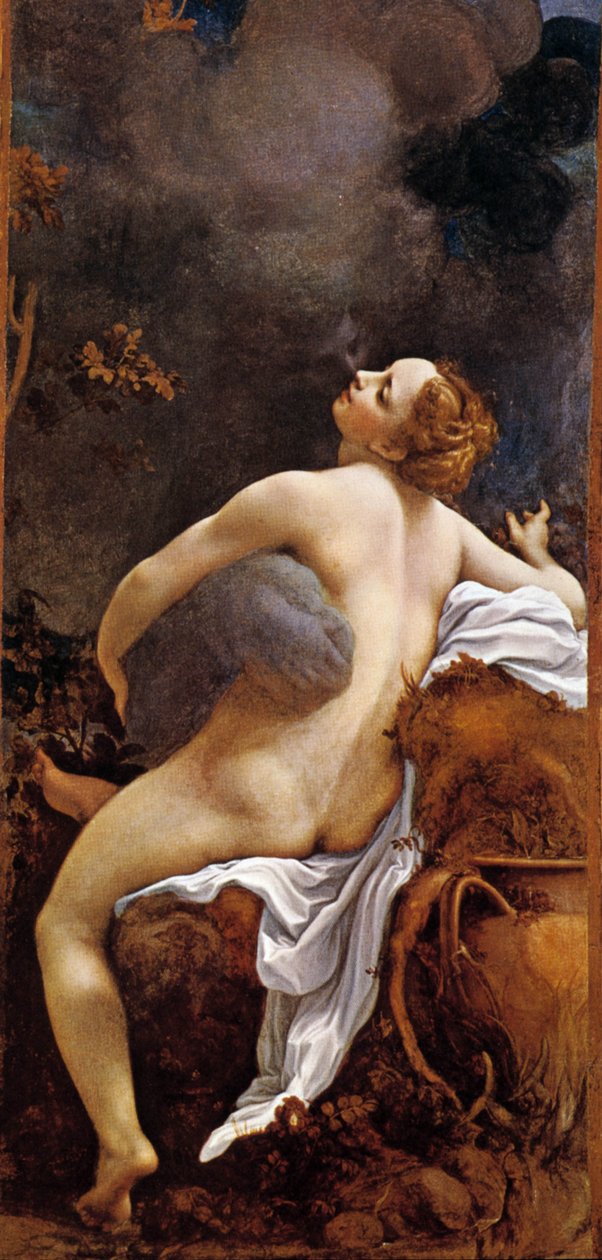 Jupiter (Zeus) og Io, fra AP Le Corrège, v. 1530, Kunsthistorisches Museum, Wien. av (c.1489 1534) (after) Correggio