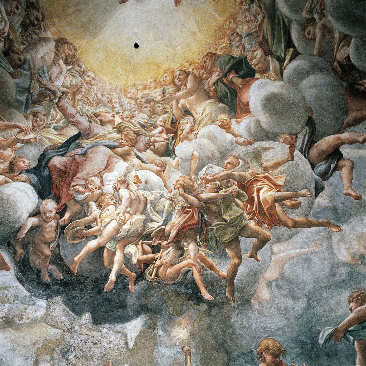 Antagelse av Jomfru, kuppel av (c.1489 1534) Correggio