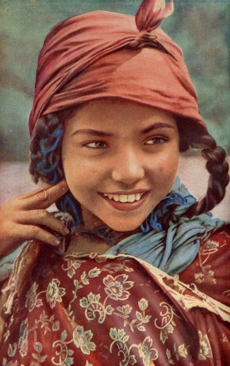 Afrika. Arabiske barn fra Tunis. 1920 av Unknown