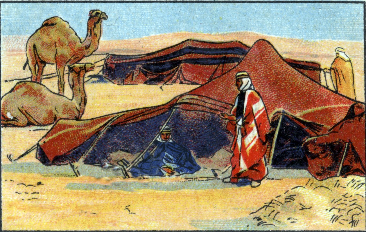 Beduincamping, 1936 av Unknown
