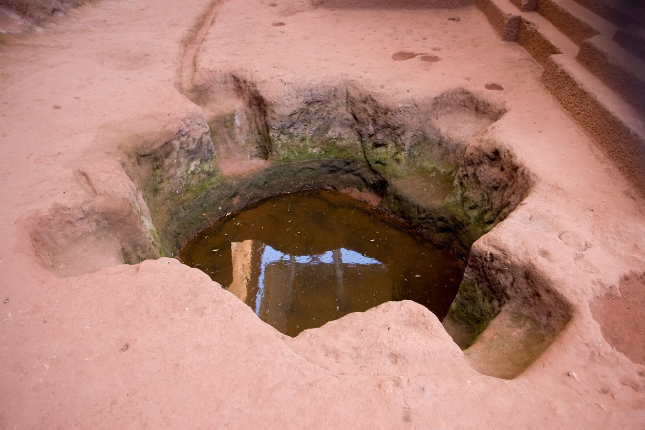 Bet Amanuel Church, Lalibela, Etiopia, Afrika av Unknown