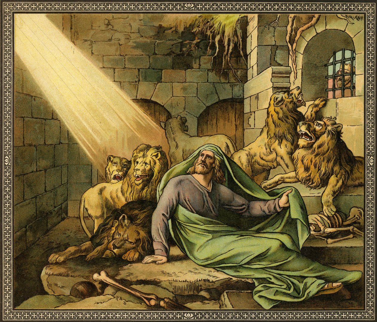 Daniel i løvehulen - Bibelen, Det gamle testamente av Unknown