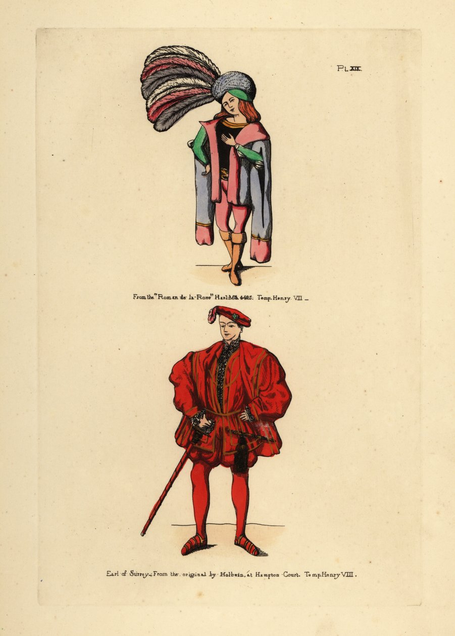 Foppish herremote fra 1500-tallet av Unknown