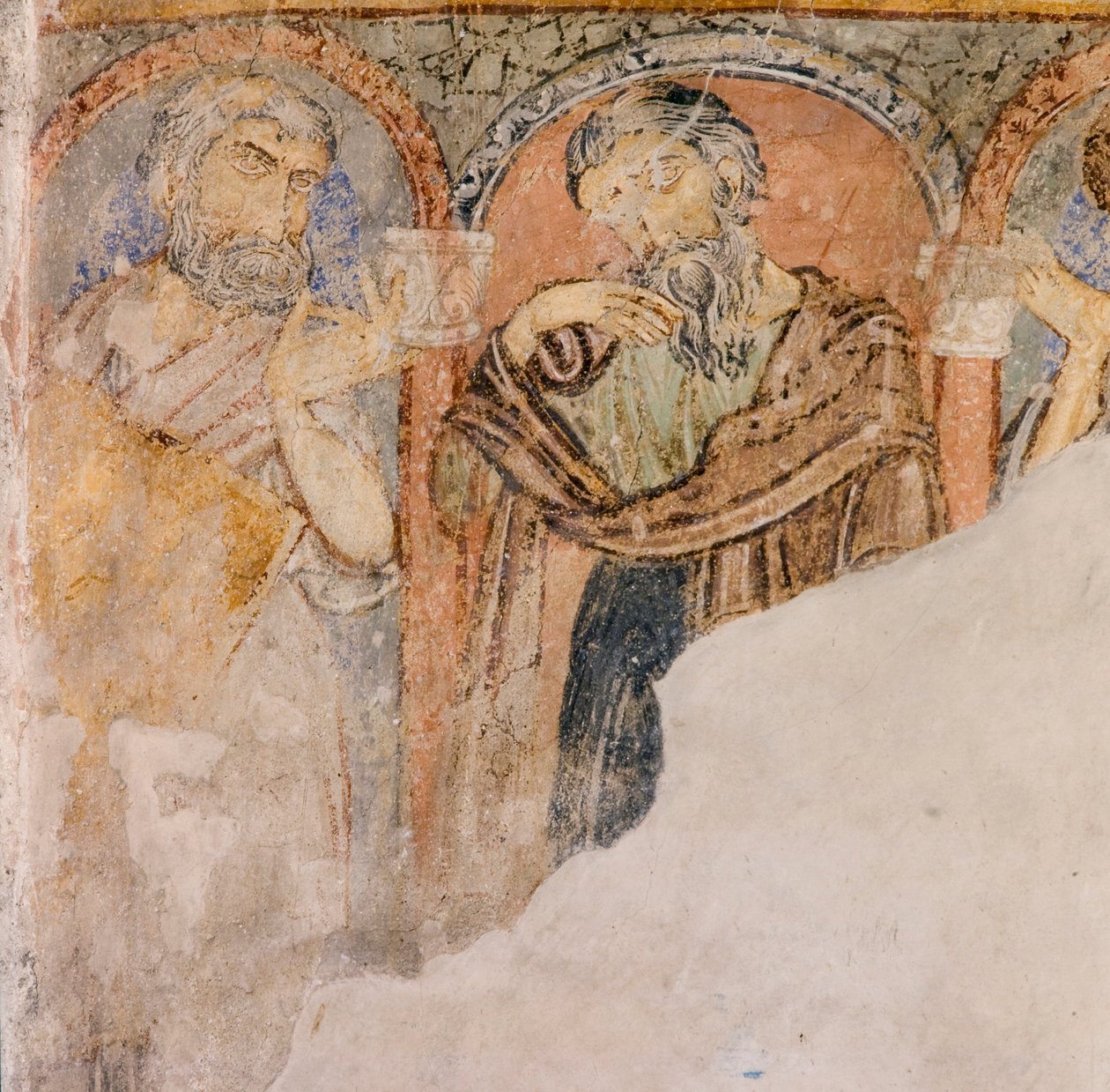 Fresco, Novacella Abby, Bressanone, Trentino Alto Adige, Italia av Unknown