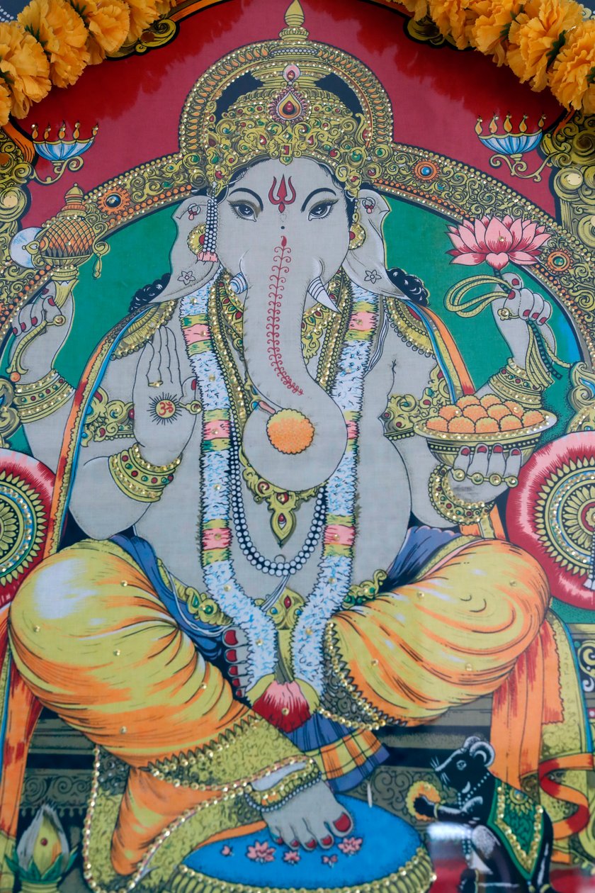 Ganesha, Sri Thenday Yutthapani-tempelet, Ho Chi Minh-byen, Vietnam av Unknown