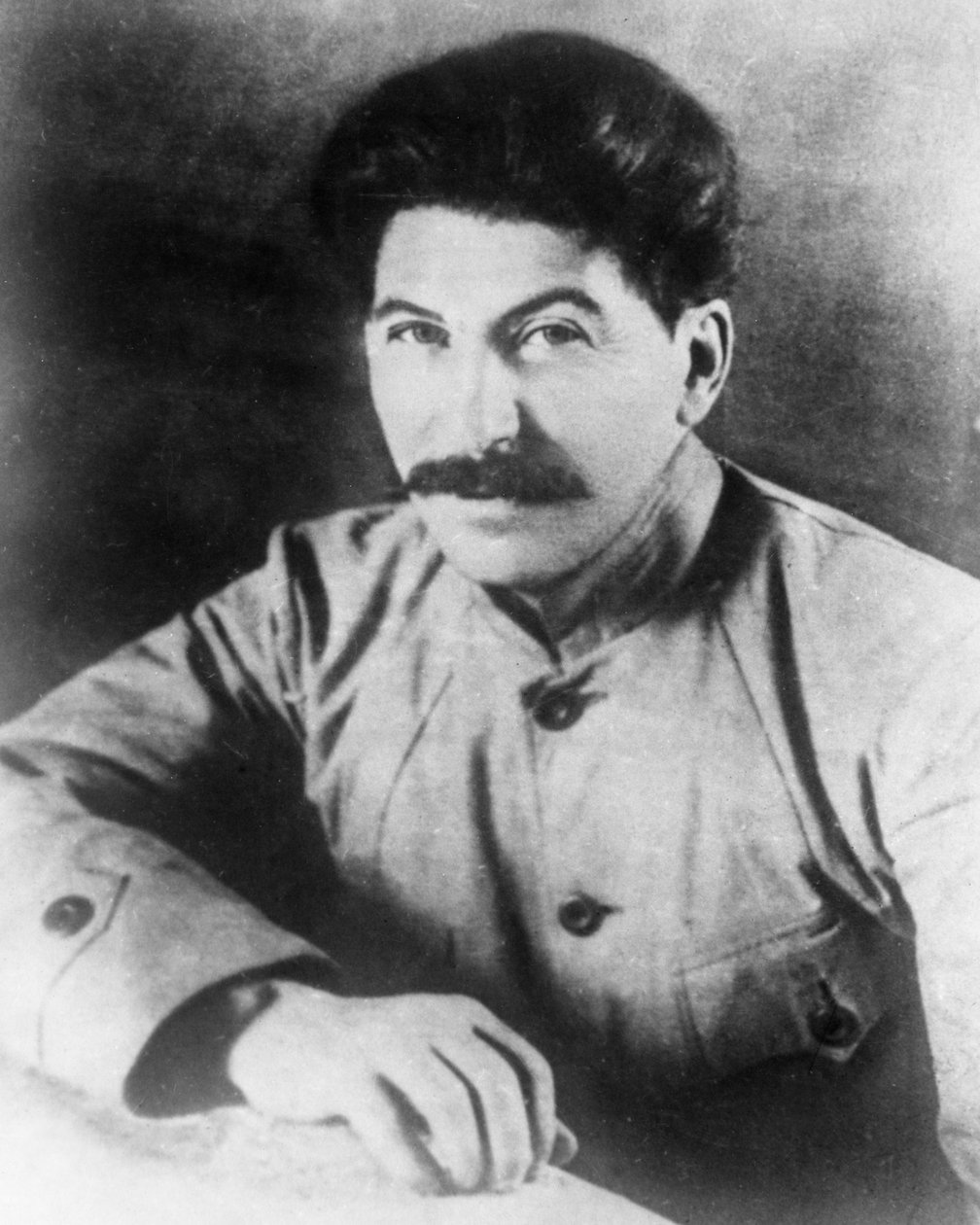Joseph Stalin i 1917. av Unknown