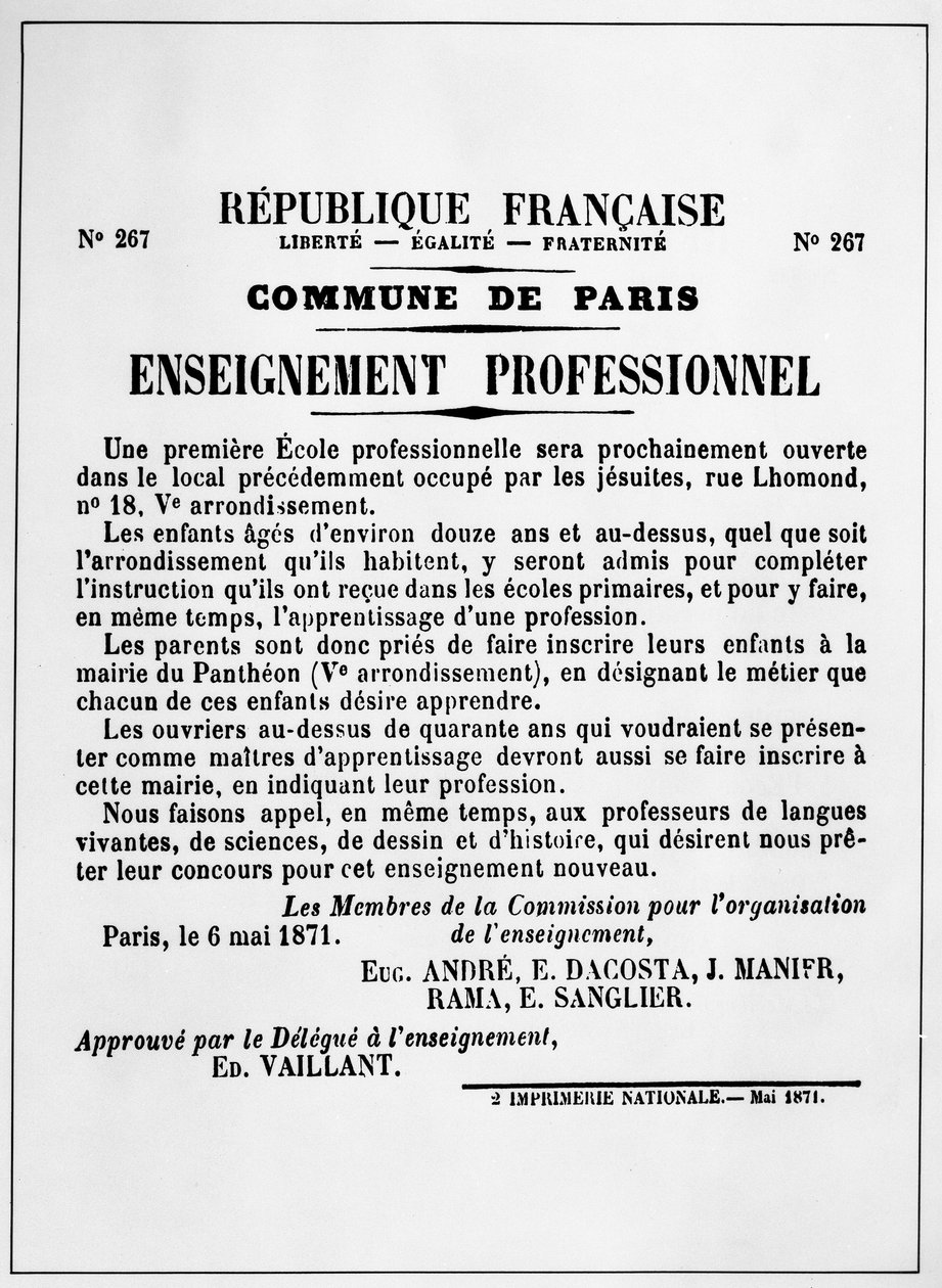 Paris kommune av Unknown