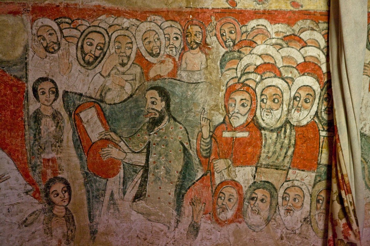 Narga Selassie Christian Church, Island of Dek, Tanasjøen, Gondar-regionen, Etiopia, Afrika av Unknown