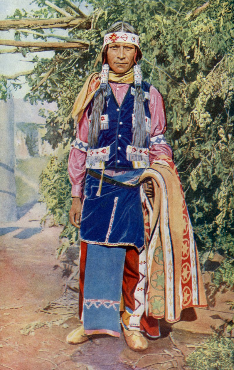 Nord Amerika. Apache fra New Mexico. 1920 av Unknown