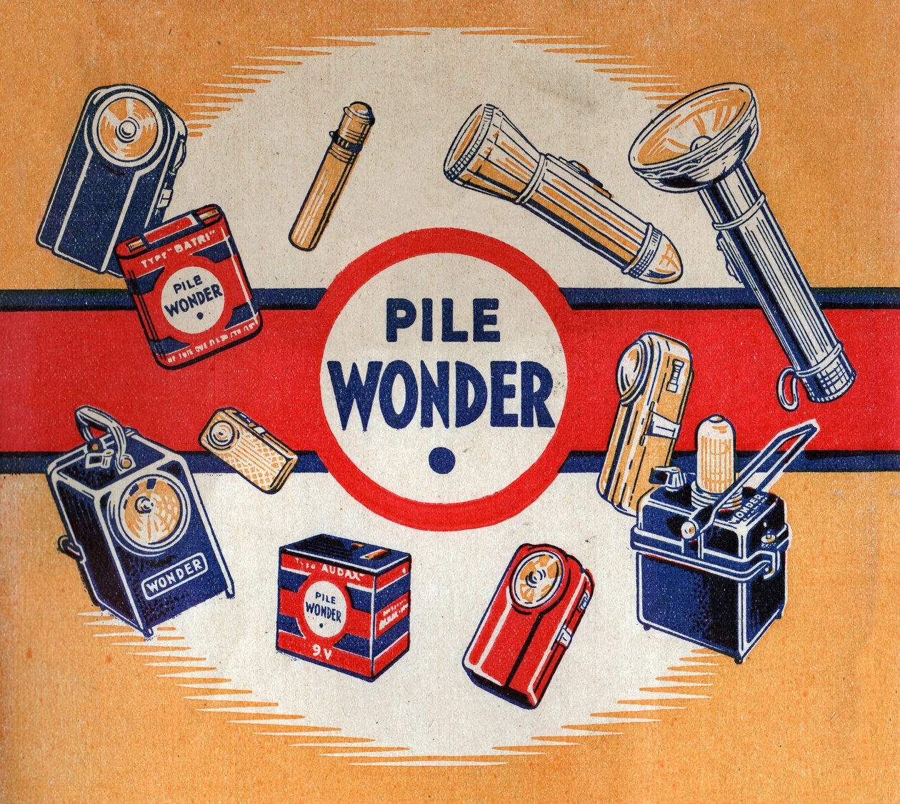 Piles Wonder. Wonder batterier. av Unknown