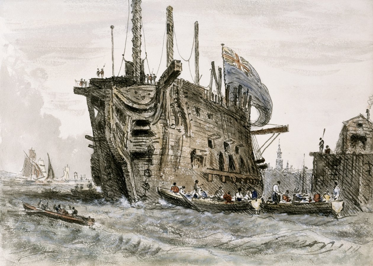 Prison Ship - av William Crotch av Unknown